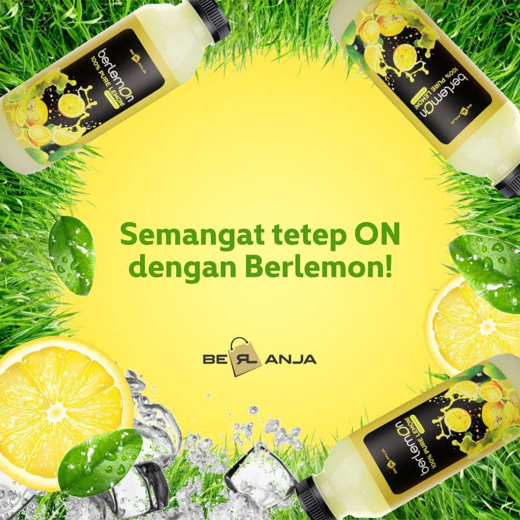 

Sari Lemon Asli 500 ml Berlemon Berlanja 100% Pure Lemon Premium Minuman Vitamin C