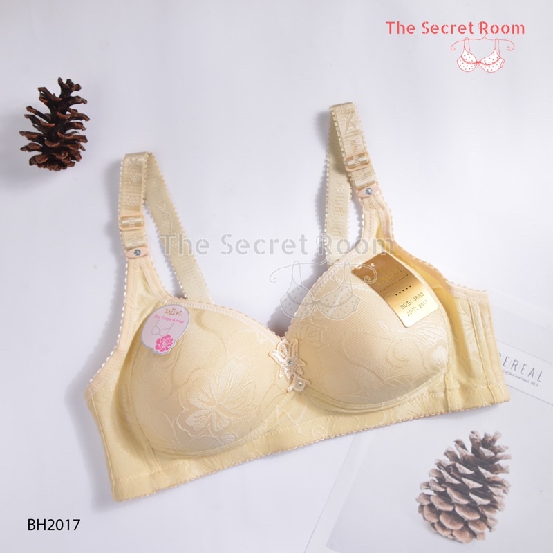 TALLY BRA BH 2017 I CUP C | SIZE 36-44 I BUSA TIPIS | TANPA KAWAT I BAHAN KATUN