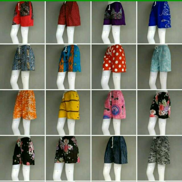 GROSIR CELANA PENDEK REMAJA (Paket 1 Kodi)