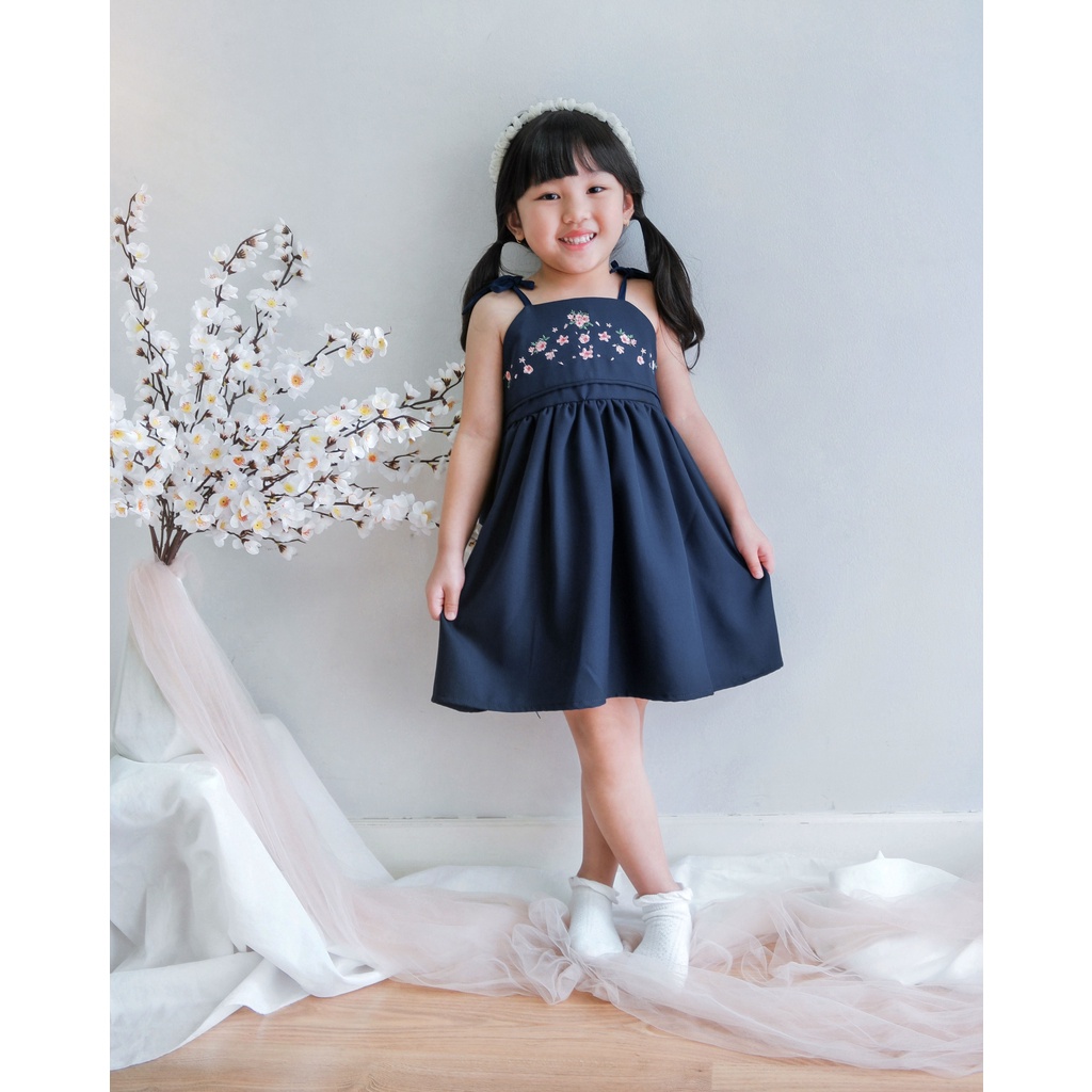 FELYSIA DRESS | Dress Anak | Dress Tunik Anak | Dress Bordir Anak