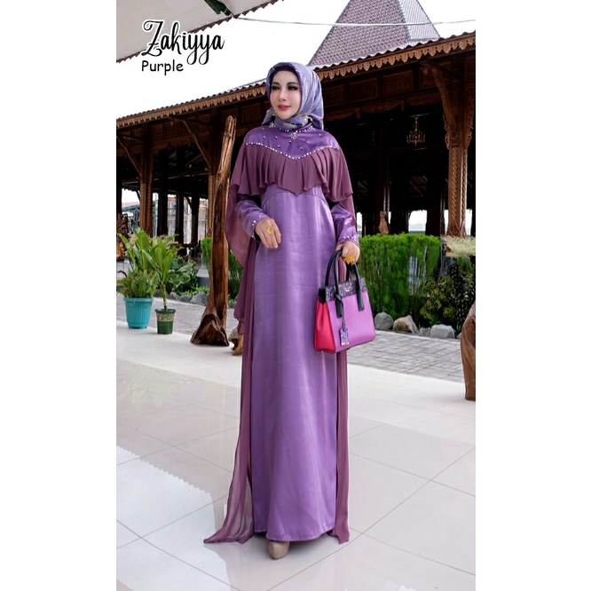 GAMIS PESTA KONDANGAN ZAKIYYA DRESS SERAGAMAN