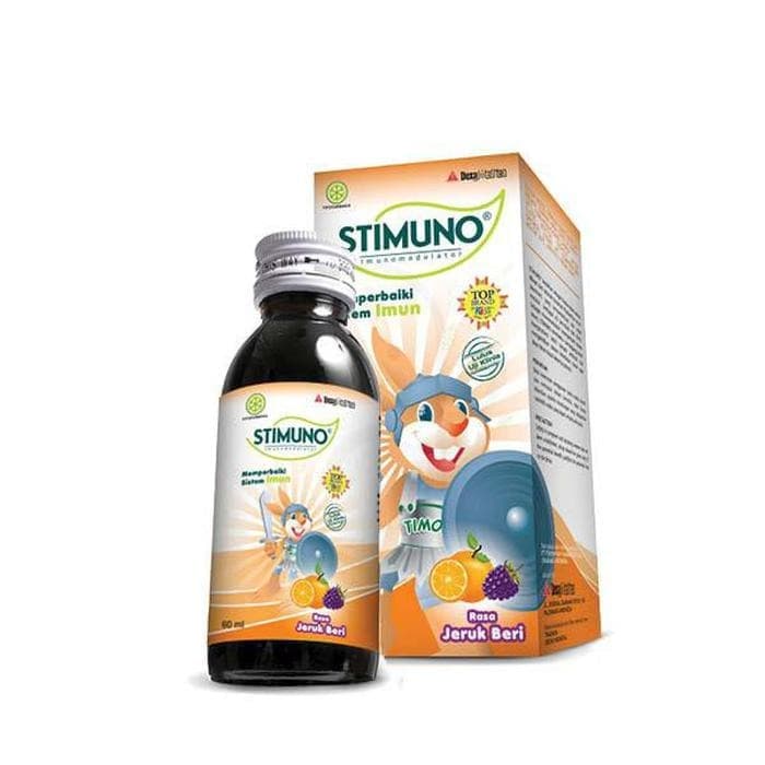 Stimuno Syrup Original, Stimuno Grape, Orange Berry 60ml & 100ml