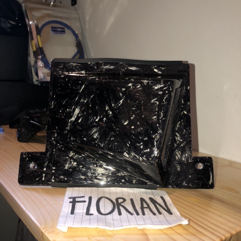 Cover Tutup Radiator Karbon Kevlar ala FORGED Aerox NVX Nmax Lexi ADV PCX Vario 125 150