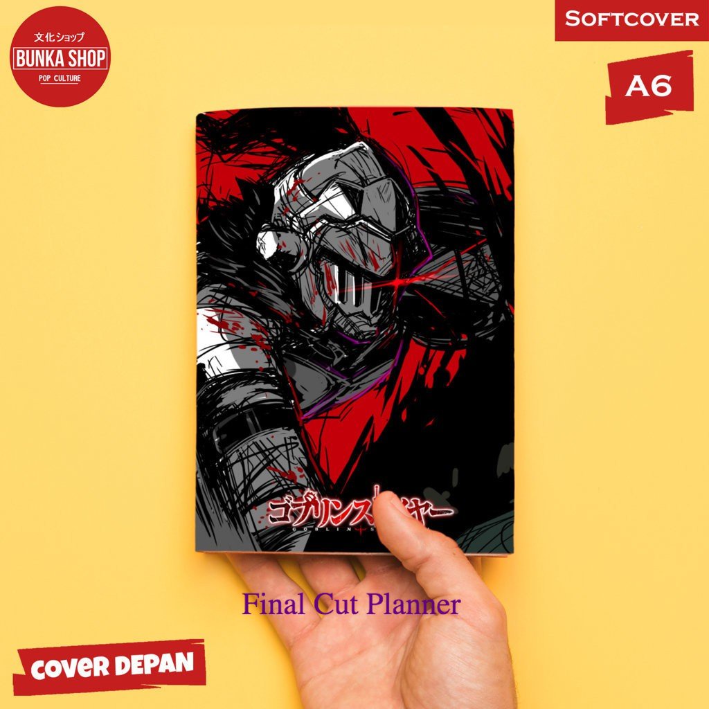

Pocket Note Anime Goblin Slayer Softcover A6 Buku Tulis Catatan Murah