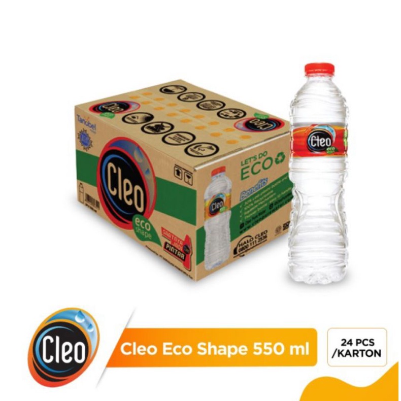Cleo Botol 24x550 ml