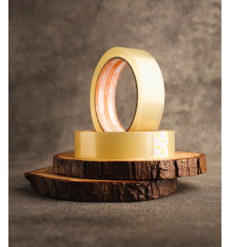 

TERBARU Selotip/Isolasi (6 piece) 1/2 Inch Dan (3 Piece) 1 Inch panjang 45 M