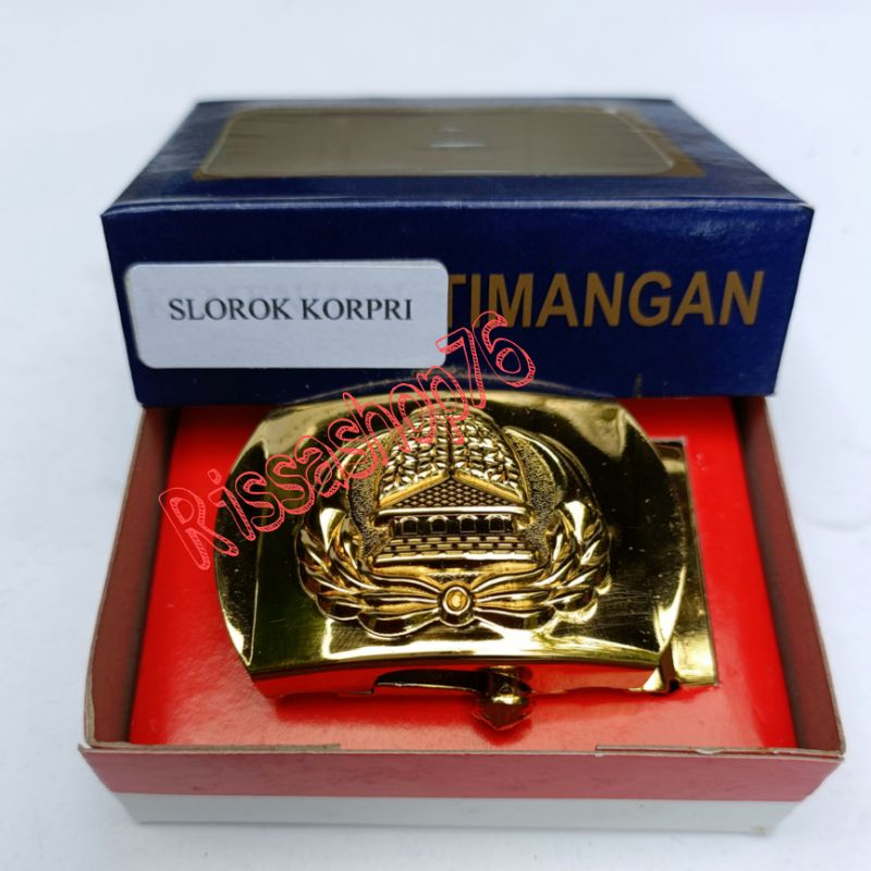 Kepala Sabuk Ikat Pinggang Korpri PNS Loind Original