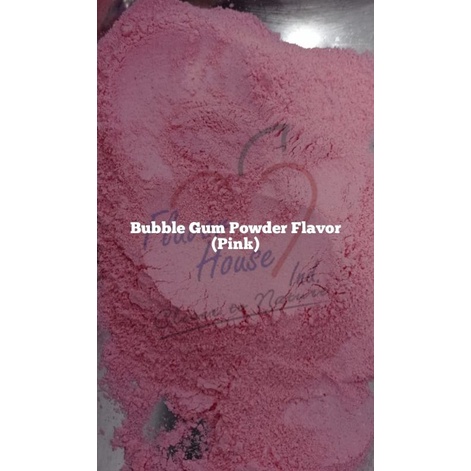 

Bubble Gum Pink Powder Flavor Coloured (+warna)