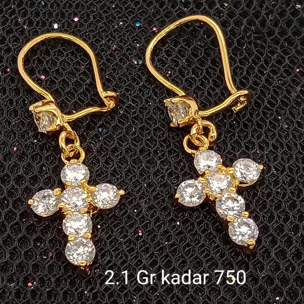 Anting Emas 17 K - 2.1 Gr Kadar 750 - 2403