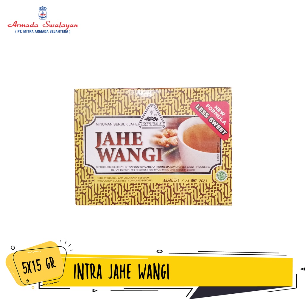 

Intra Jahe Wangi | Intra Serbat Wangi Box