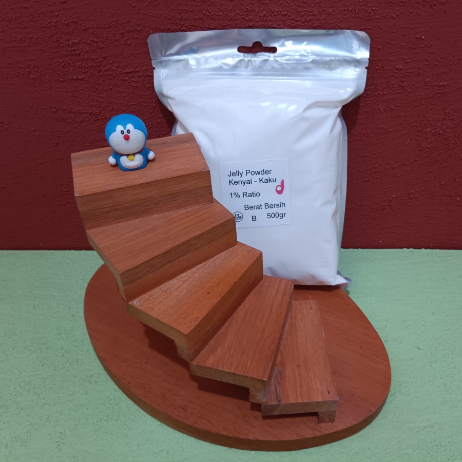 

Plain Jelly Powder 500 gram Kenyal / Bubuk Agar-Agar Konyaku 1/2 kg Tawar