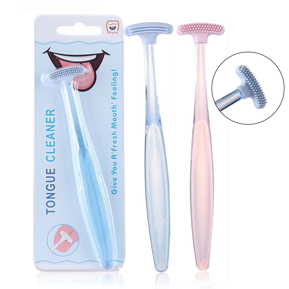 Bisa COD Sikat Lidah Tongue Oral Scraper Cleaner - LEKGAVD LSO135