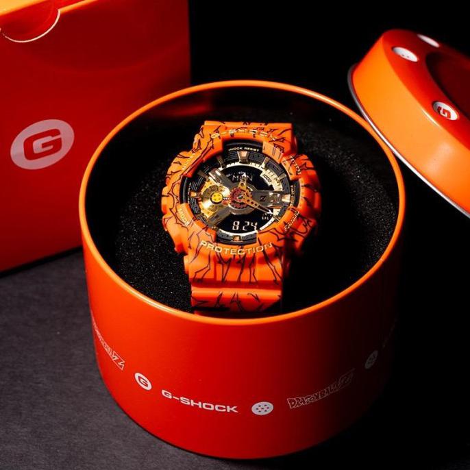 Cantik Jam Tangan Pria G-Shock One Piece & Dragon Ball Original Bm - Hitam Bagus