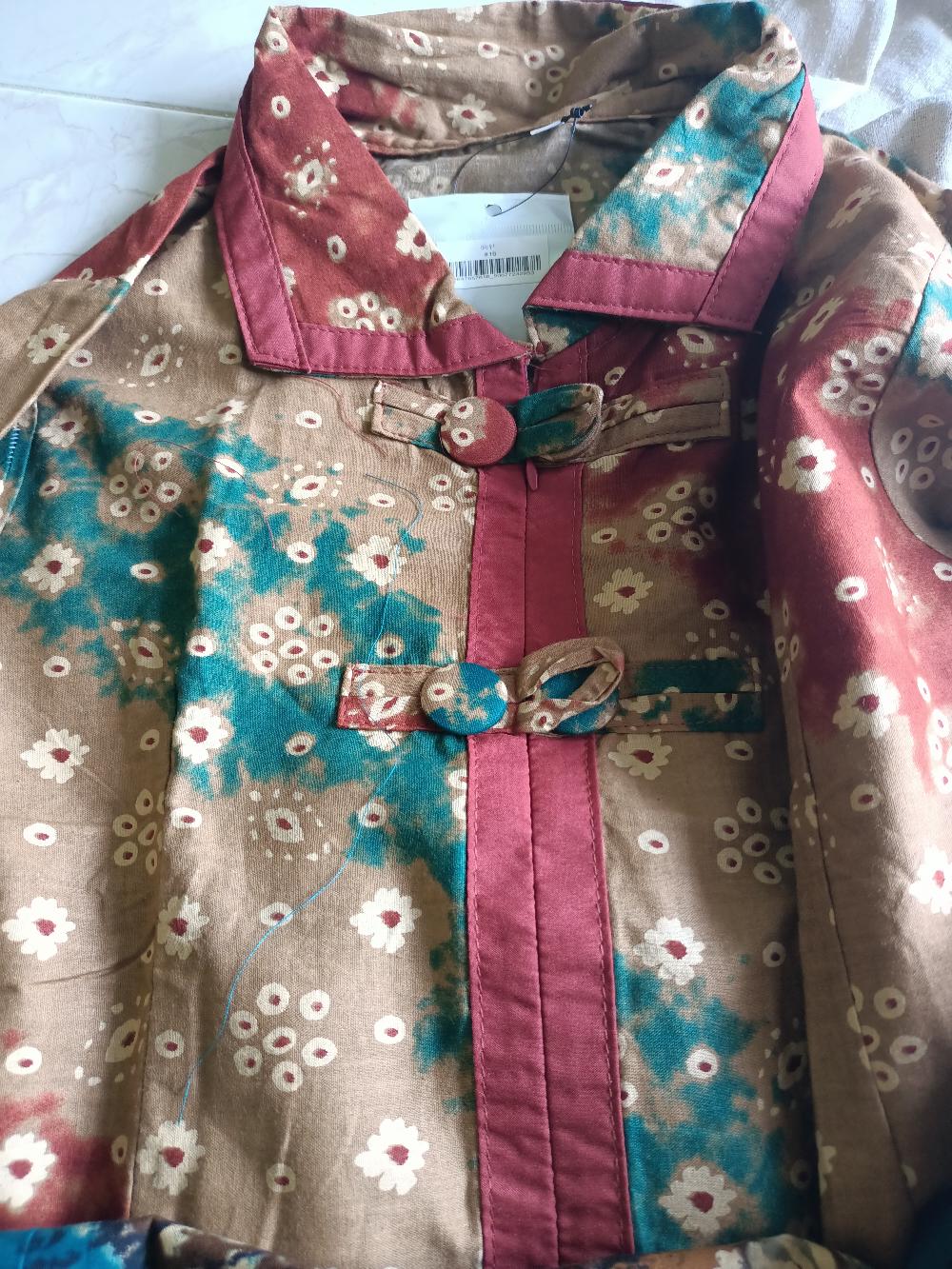 Tunik Batik Jumputan Lereng Palembang