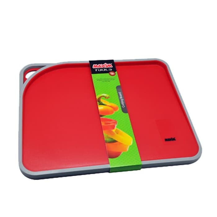 MAXIM TOOLS CUTTING BOARD RED 28 x 23 CM / TELENAN