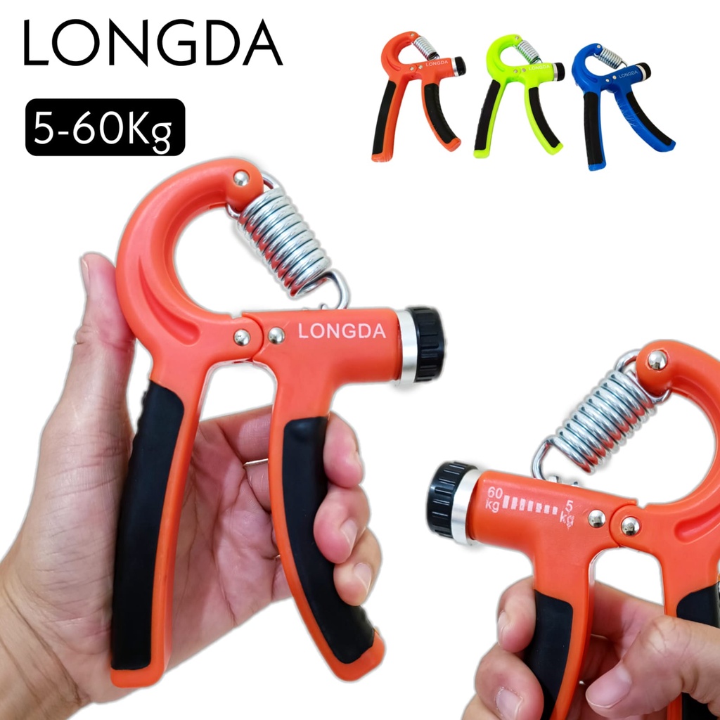 Alat Fitness Hand Grip Handgrip LONGDA 5-60Kg