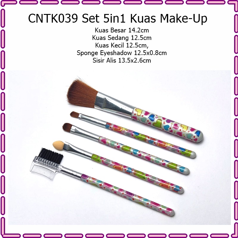 CNTK039 Set 5in1 Kuas Make Up