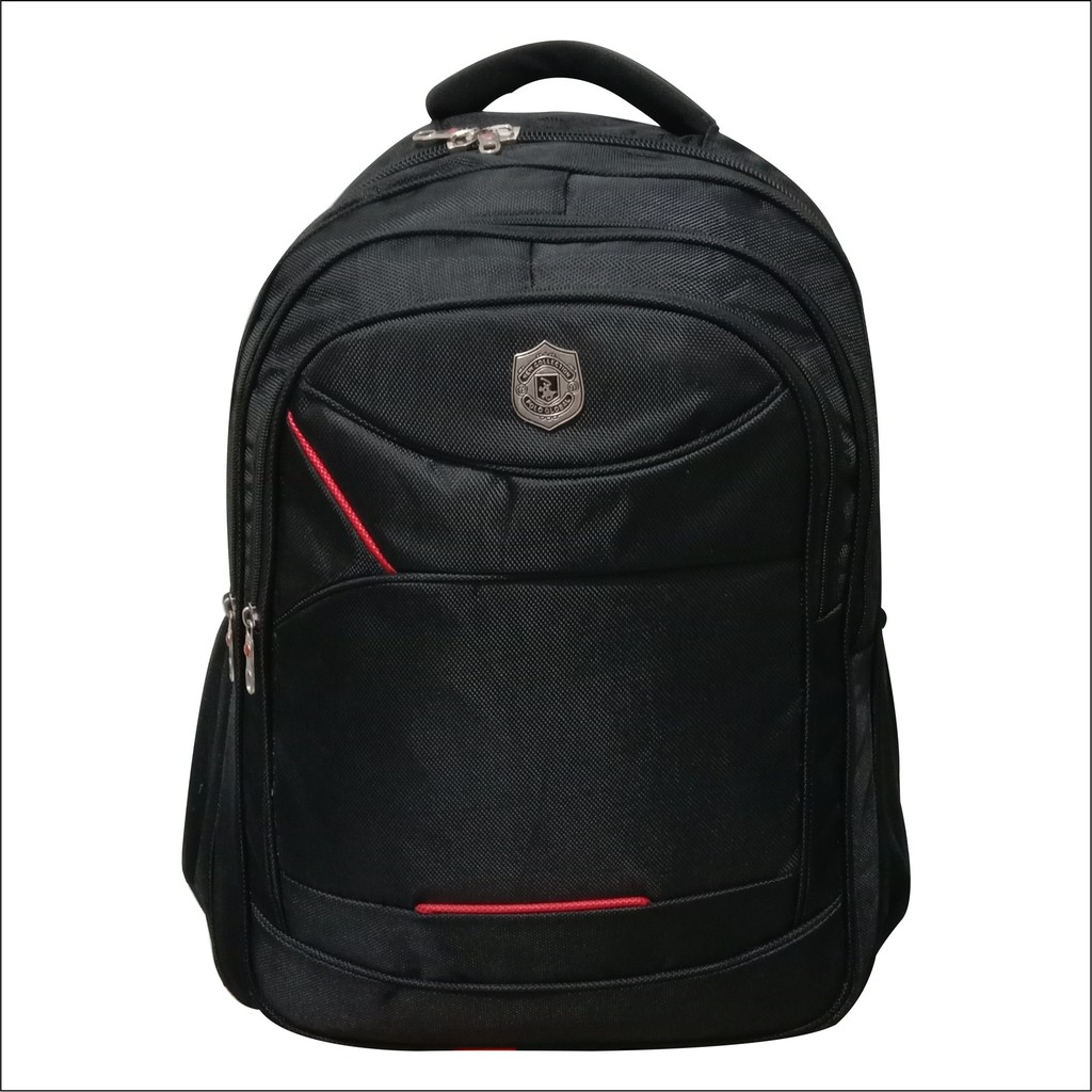 PG 9714- Tas Punggung Ransel Laptop Model Polo Ukuran 18 Inch Pria Wanita Bahan Tebal Waterproof