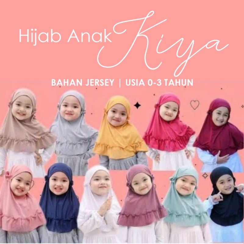 HIJAB ANAK | JILBAB ANAK KIYA | HIJAB LUCU