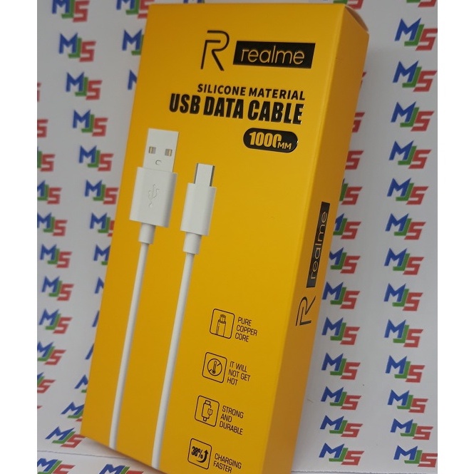 Kabel Data Realme Micro USB Original Kabel Charger   Realme 2    Realme 2 Pro    Realme 3    Realme 