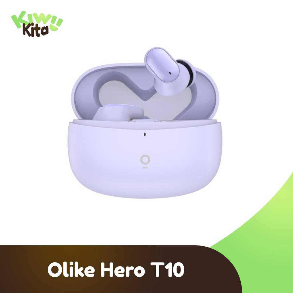 Olike Hero T10 True Wireless Earphone TWS Macaron Long Lasting Battery Garansi 1 Tahun OH-T10F