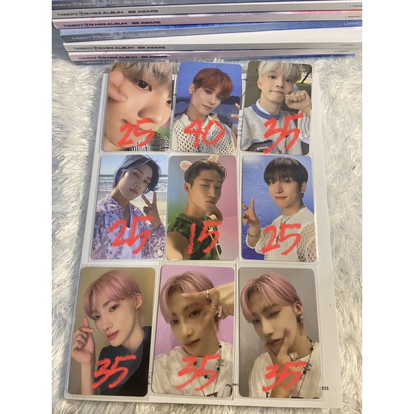THE BOYZ Photocard "Be Aware" whisper era