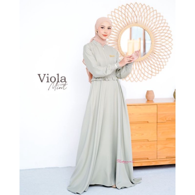 VIOLA DRESS • NON SET HIJAB BY ZABANNIA