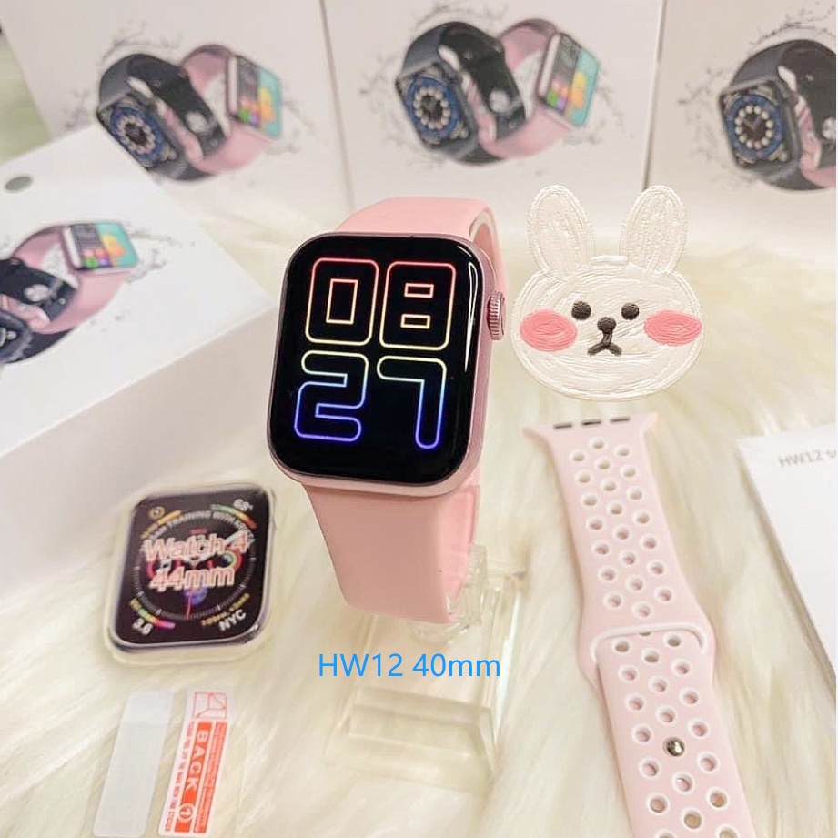 IWO 13 HW12 SERIES 6 Original 40mm SmartWatch Bluetooth Call Customize Watch Berlaku Android iOS Sport Kebugaran Split Screen-Masa garansi 1 bulan