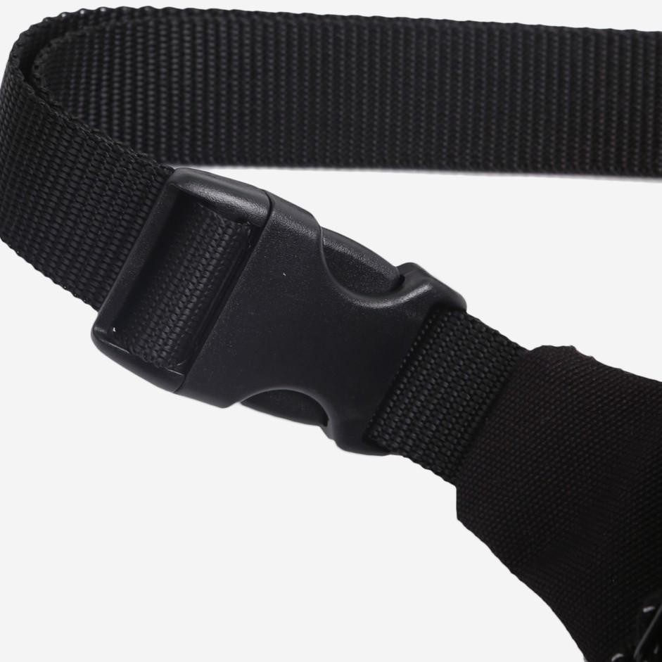 PGZ3 [COLLABS] Waist Bag VISVAL x Abimanyu Series Black -  Tas Pinggang R6бW