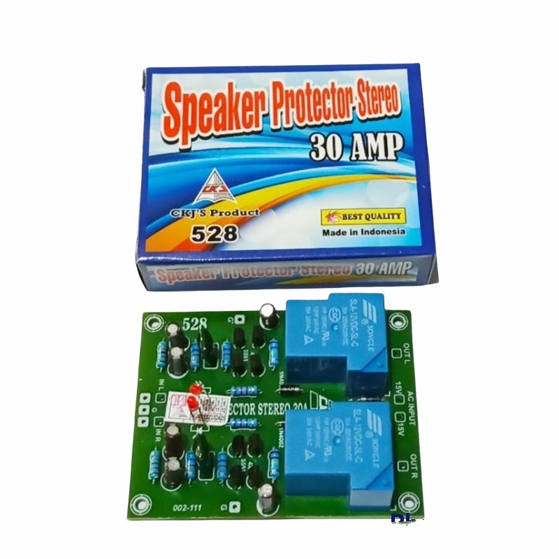 Speaker Spiker Protector Protek Stereo 30A CKJ 528
