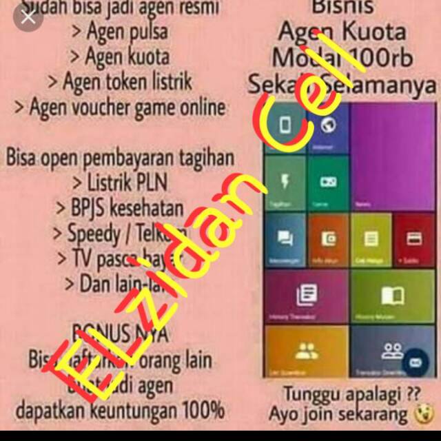 Agen pulsa resmi / pulsa murah / all operator