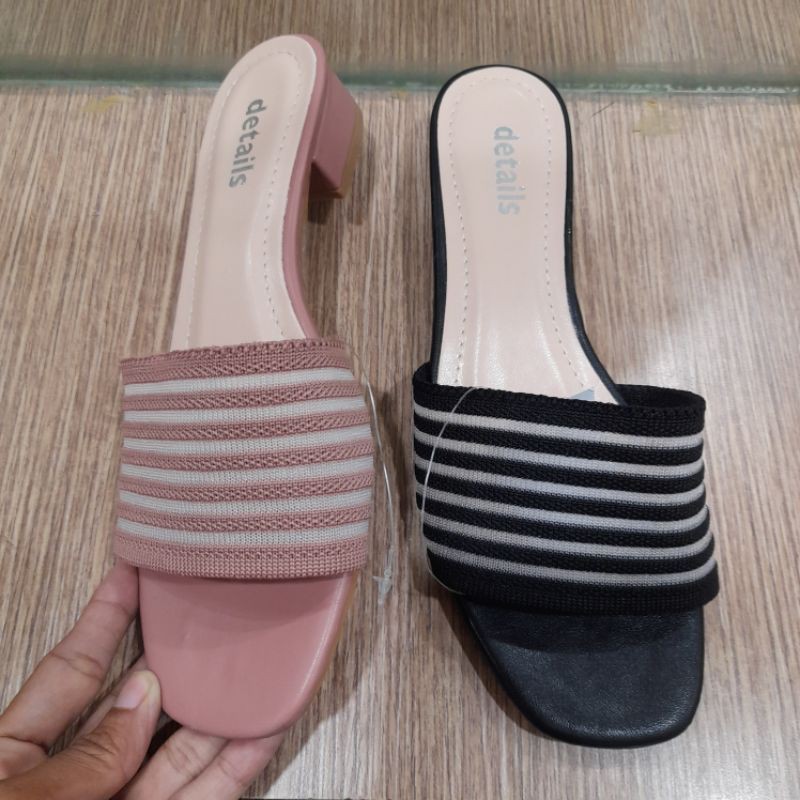 sandal slop wanita details