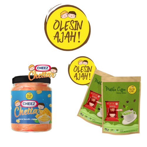 

Promo OlesinAjah Selai Chettar 200Gr + Matcha Coffee Premium Flavoured Drink - 120G