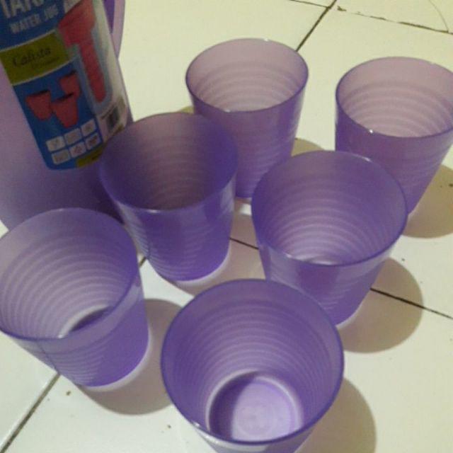 Watter Jug Takankala Set Of 7 Pcs Teko Beranak Calista