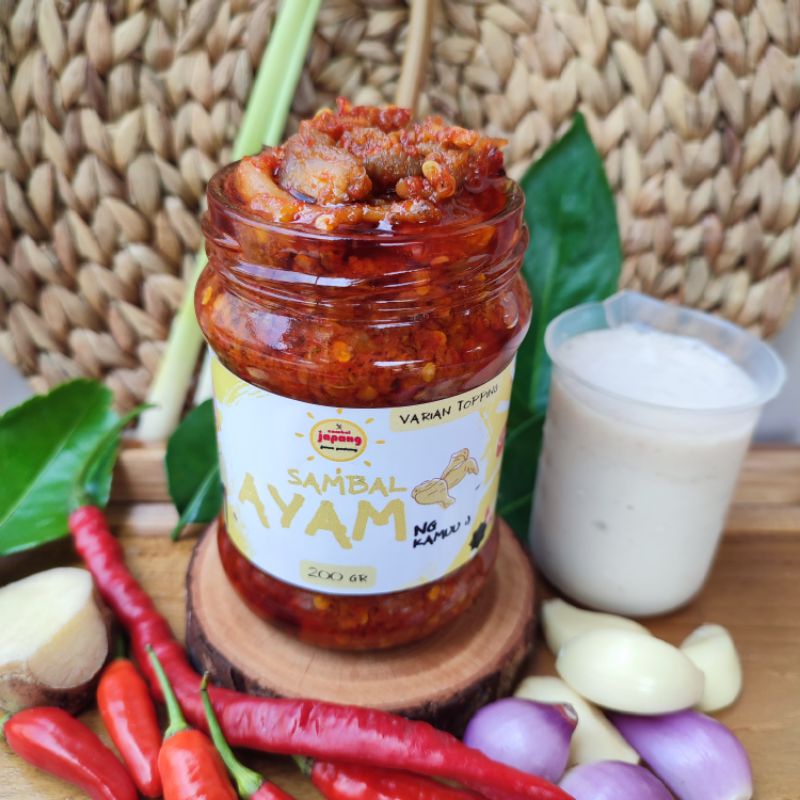 

Sambal ayam/ SAMBAL AYAMng kamu/ sambal ayam pedas/tidak enak uang kembali 100%