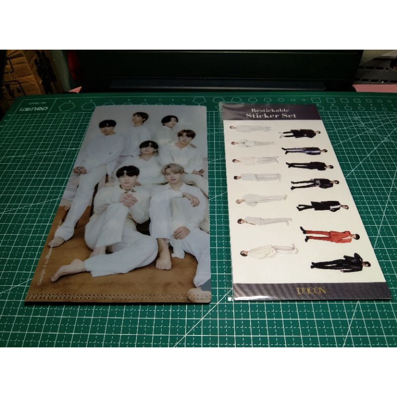 BTS Benefit Dicon Japan Mask holder Sticker