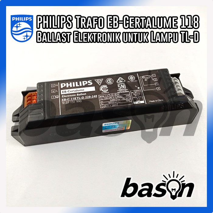 PHILIPS EBC 118 TL-D 220-240V - Ballast Elektronik