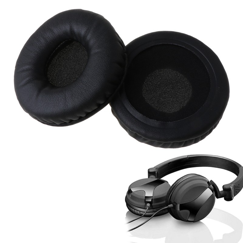 1 Pasang Earpads Pengganti Bahan Kulit Untuk Headphone Akg K518 K518Dj K518Le K81 Nc6