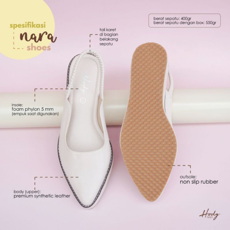Nara shoes by hody sepatu sendal hody