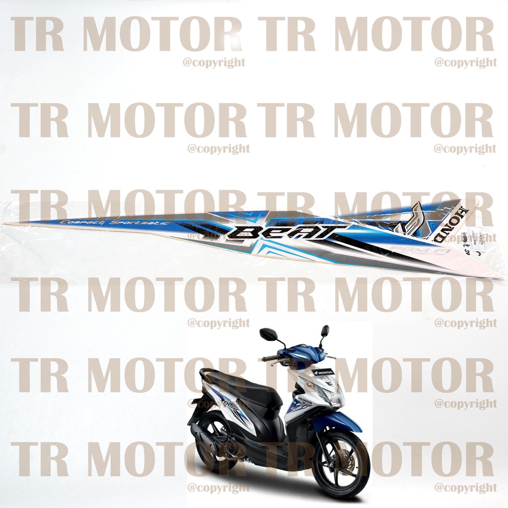 Stiker Motor Beat Fi 2015 Sticker Striping Full Body Motor