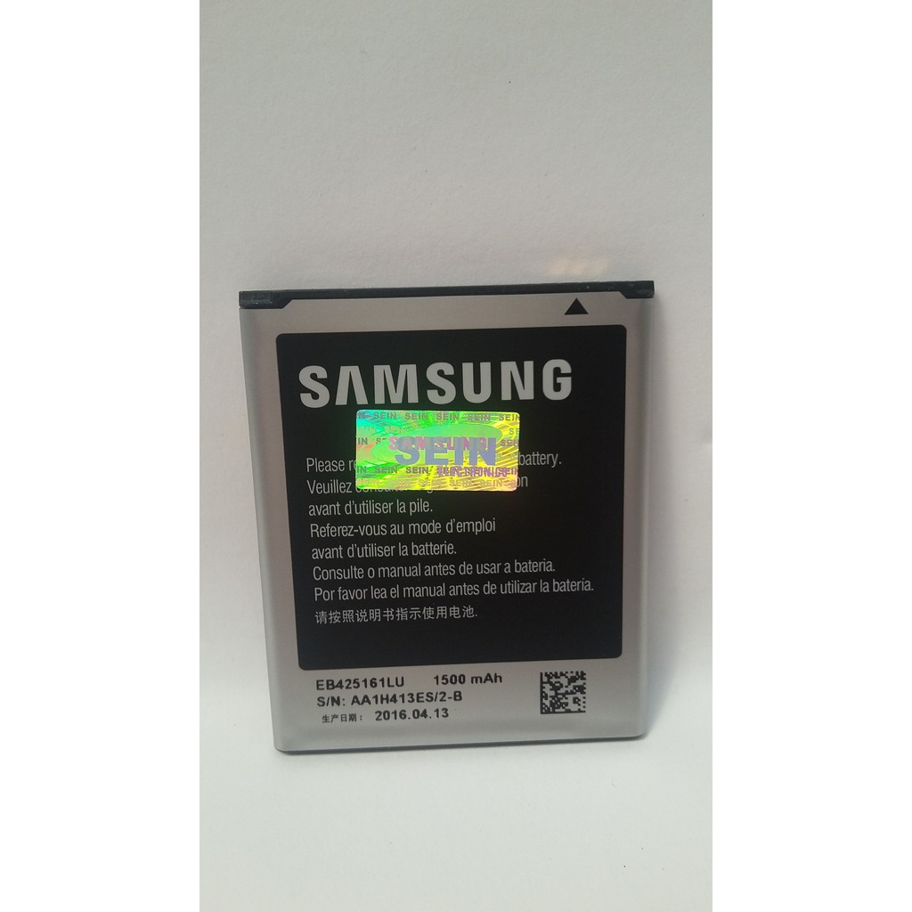 Baterai Samsung Ace 2  / i8160 / V2 / J1 mini / S3 Mini Original 100% / Baterai Batre Original 100%