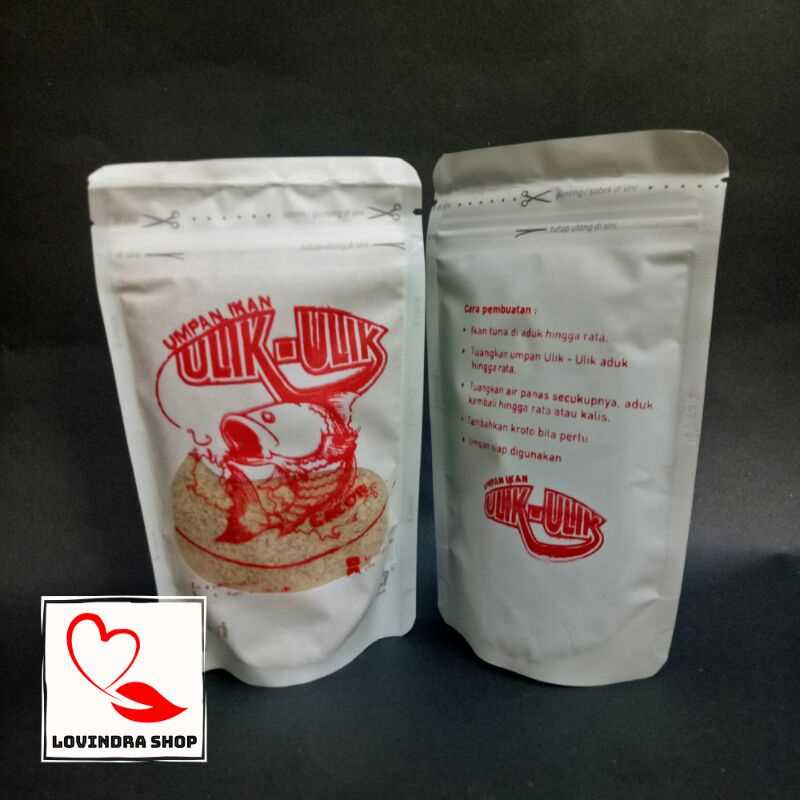 Pelet Ulik Ulik Umpan Ikan Mas