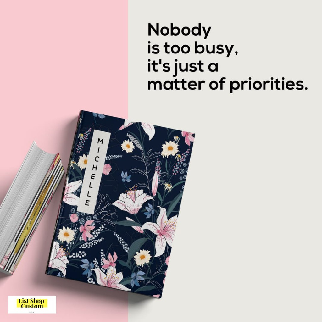 

BUKU NOTE / A5 / HARD COVER / Ada tali pembatas nya