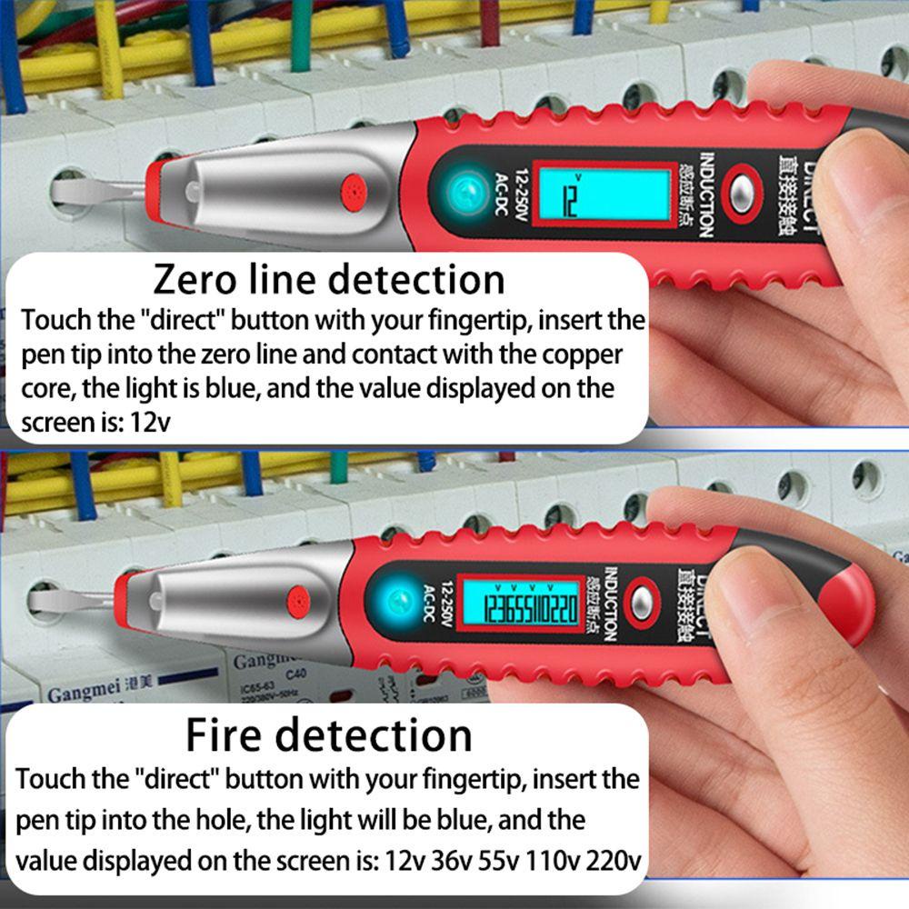 POPULAR Populer Tester Pen Presisi Tinggi LCD Display Alat Tester Pensil