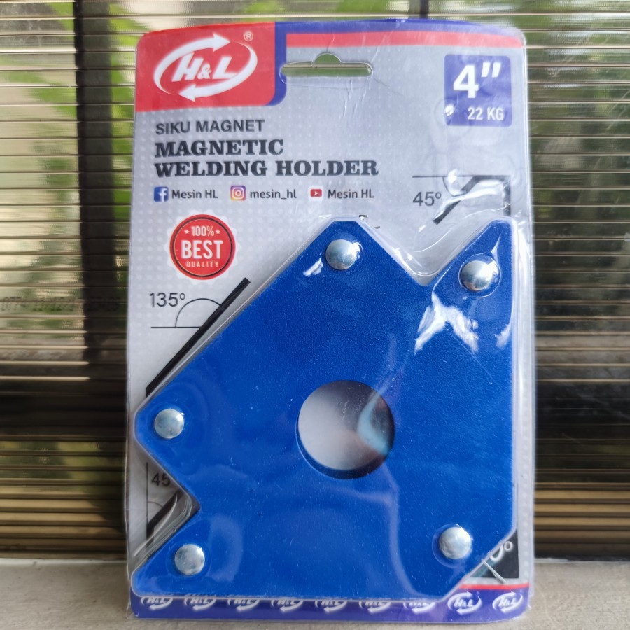 Alat Las Siku Magnet 4&quot; Magentic Welding Holder 4 Inch