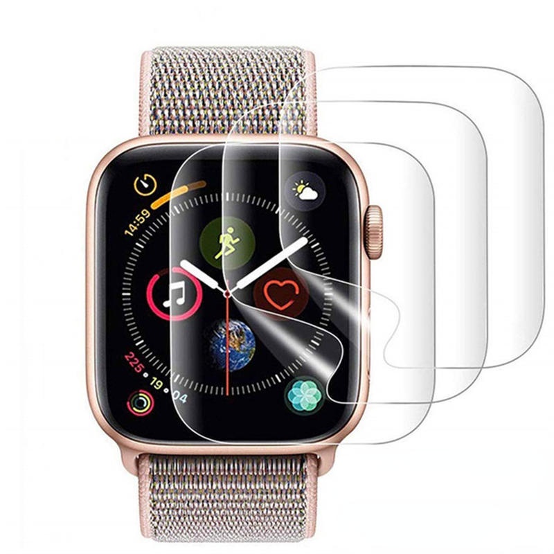 Film Pelindung Layar Bahan TPU Hydrogel Anti Gores Untuk Apple Watch Seri 8 7 SE 2022 41mm 45mm 40mm 44mm