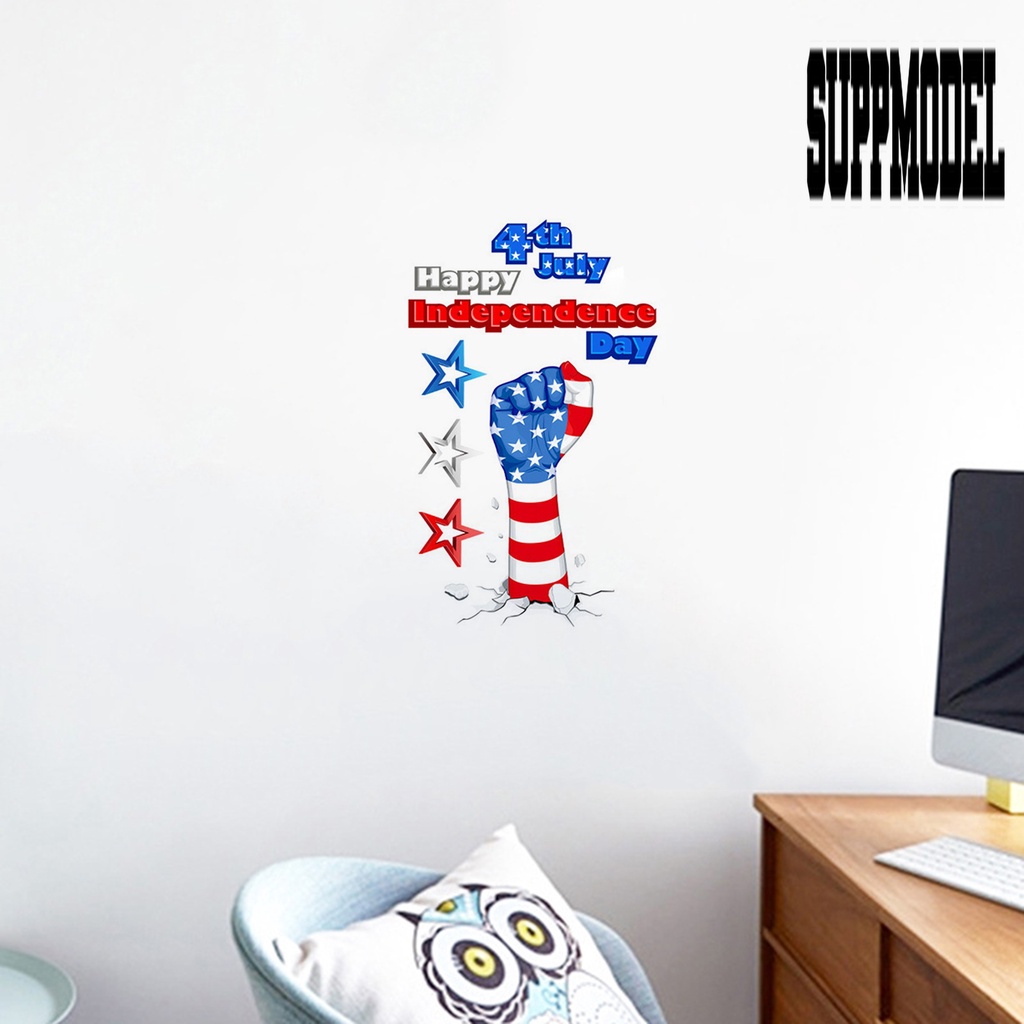 Stiker Vinyl Desain American Eagle Eye-catching Visual Effect Dapat Dilepas Untuk Dekorasi Mobil Van