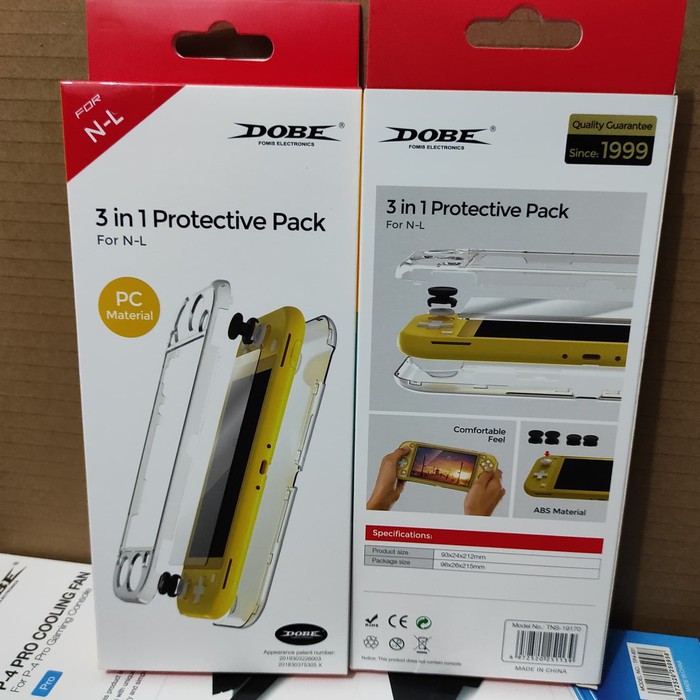 Nintendo Switch Lite Dobe 3 in 1 Protective Pack TNS-19170