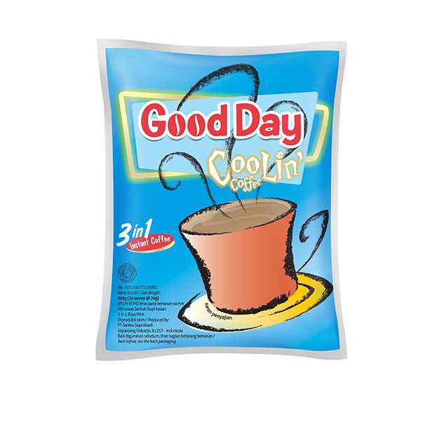 

Good Day Coollin Coff Bag 30Sx20Gr
