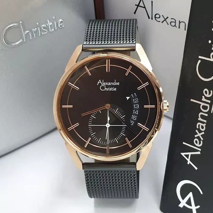 ORIGINAL Jam Tangan Pria Alexandre Christie AC 8548 / AC8548 Garansi 1 Tahun